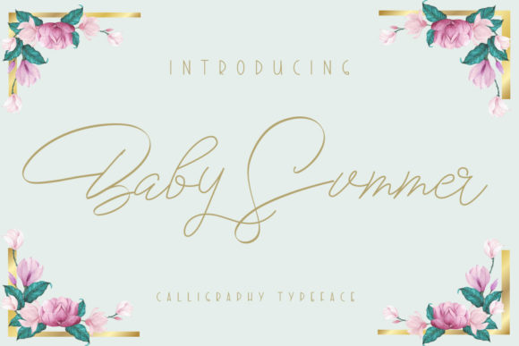 Baby Summer: A Thoughtful Script Font for Editorial Warmth