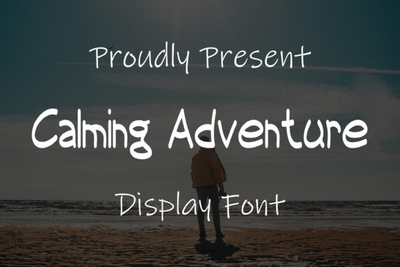 Calming Adventure: A Handwritten Font That Builds Trust