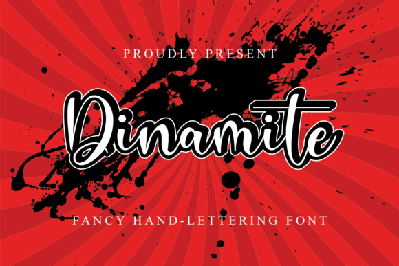 Dinamite: A Quirky Handwritten Typeface for Bold Digital Branding