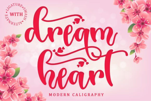 Dream Heart Font for Romantic Branding and Visual Storytelling