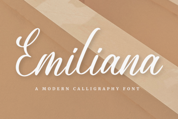 Emiliana Font for Editorial Design and Content Creation