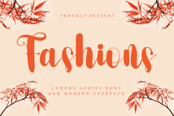 Fashions: A Modern Handwritten Font for Digital Branding