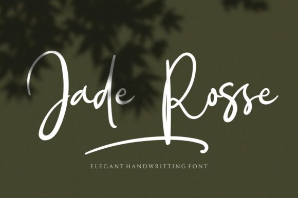 Jade Rosse: The Script Typeface That Elevates Small Business Branding