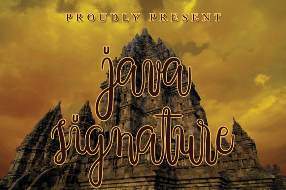 Java Signature: A Whimsical Script Font for Creative Campaigns