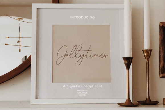 Jollytimes Font for Web Design Projects
