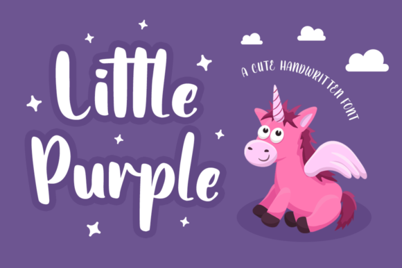 Little Purple: A Handwritten Font for Digital Branding
