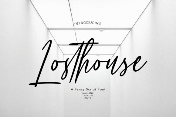Losthouse: The Perfect Script Font for Modern Web Design