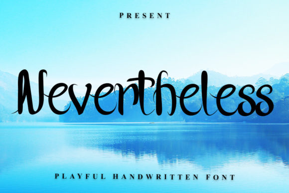 Nevertheless Font for Web Design Projects