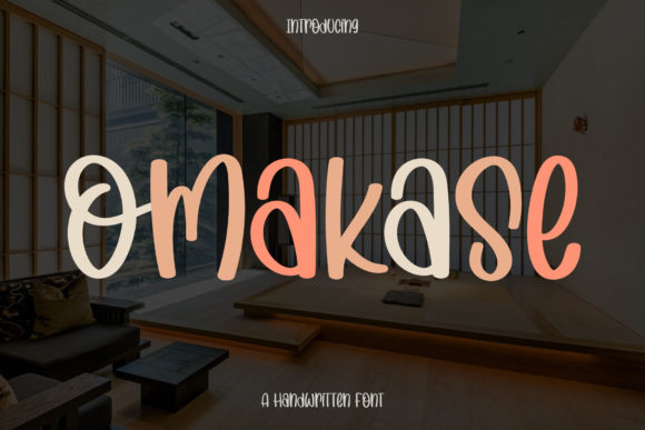 Omakase: The Modern Handwritten Typeface for Authentic Brand Identity