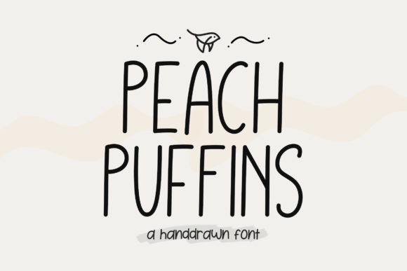 Peach Puffins: The Perfect Script Font for Small Business Branding