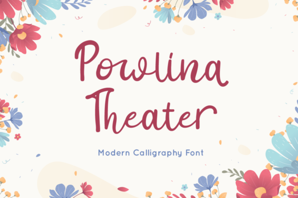 Powlina Theater Font Review