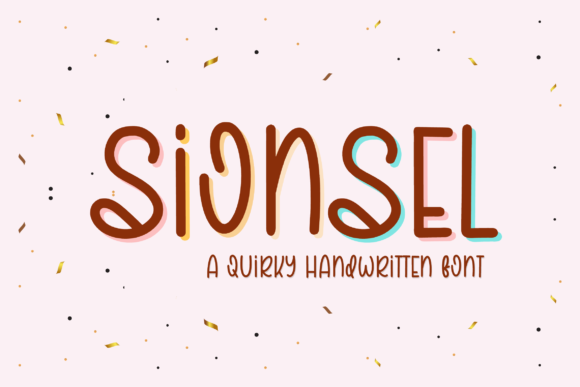 Sionsel: A Handwritten Font for Business Branding