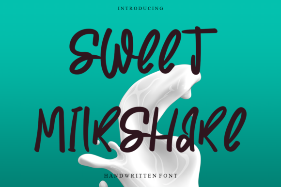 Sweet Milkshake Font for Eye-Catching Campaigns