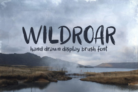 Wildroar: A Hand-Drawn Typeface with Editorial Warmth